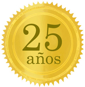 25 años Santa Rita Asistencia Logo